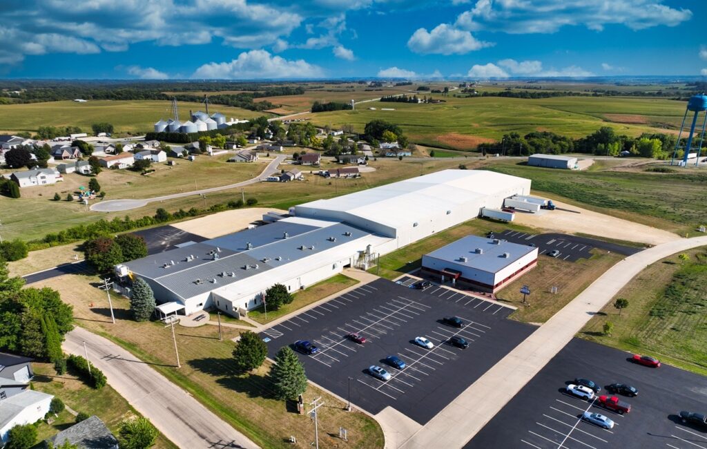 aerial view of Guttenberg Industries, Inc.